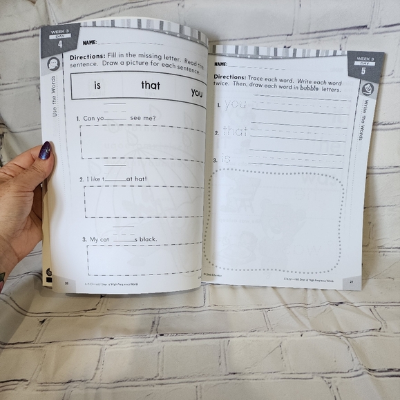 Kindergarten/1st Grade Workbooks - Picture 4 of 15